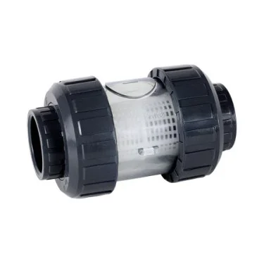Praher เช็ควาล์ว UPVC 1.5"Spring Transparent - 1