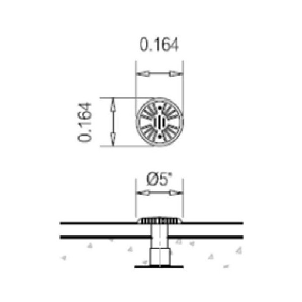 Main Drain Suction 5”