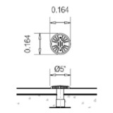 Main Drain Suction 5” ( PSF‐09‐CW) - 3