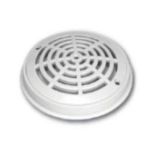 Main&nbsp;drainRound&nbsp;8 ” White (PSF‐10‐W) - 1