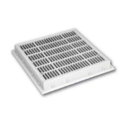 Main&nbsp;drain&nbsp;12x12 ” White (PSF-12-W) - 1