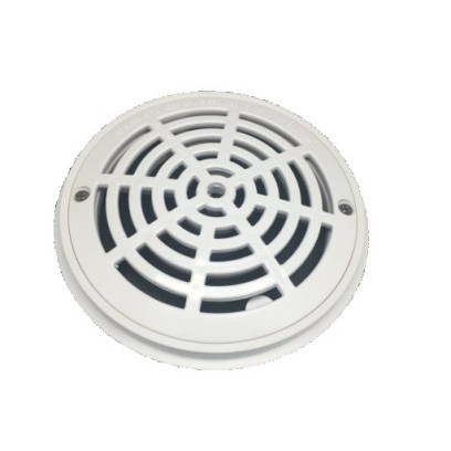 Main&nbsp;drainRound&nbsp;8 ” White (PSF‐10‐W) - 2