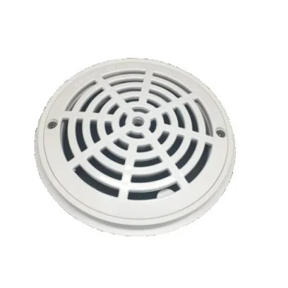 Main&nbsp;drainRound&nbsp;8 ” White (PSF‐10‐W) - 2