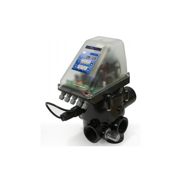 Astralpool Automatic Multiport Valve VRAC Flat 1.5" Side Mounted