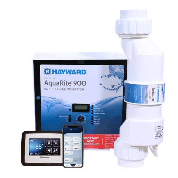 เครื่องเกลือผลิตคลอรีน Hayward AQUA-RITE 900 SALT CHLORINATOR with HLOMNIHUB Hayward - 1