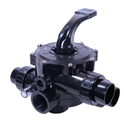 22904210 Sand Filter Multiport Valve Side Mount Connection 1.5 inch Waterco (มีชุดท่อ)