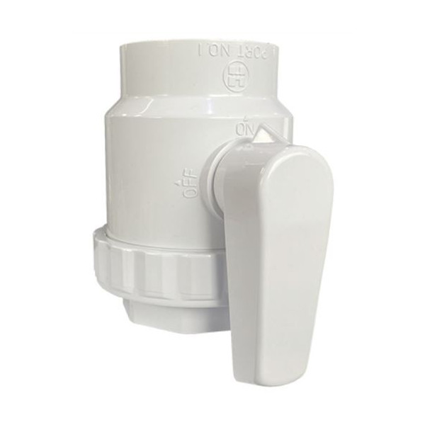 SP0724S TRIMLINE Deluxe 2 Way Ball Valve, 2" SKT Hayward Hayward - 1