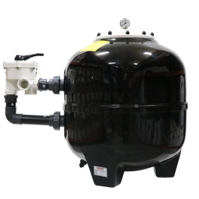 POLYESTER Side Mount Sand Filter Diameter 620 mm Multiport Valve Port Connect 1.5 Inch Flow Rate 15.00 m3h Nozbart