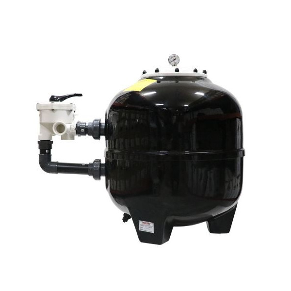 POLYESTER Side Mount Sand Filter Diameter 620 mm Multiport Valve Port Connect 1.5 Inch Flow Rate 15.00 m3h Nozbart