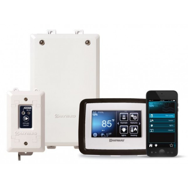 HLOMNIHUB OmniHub wiring base unit, Control pad, and 1 Smart Relay Hayward Hayward - 1