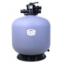 P-DG500 21” Thermo Plastic Top Mount Sand Filter Flow Rate 11.50 m³/h Multiport Valve Size 1.5” Jesta
