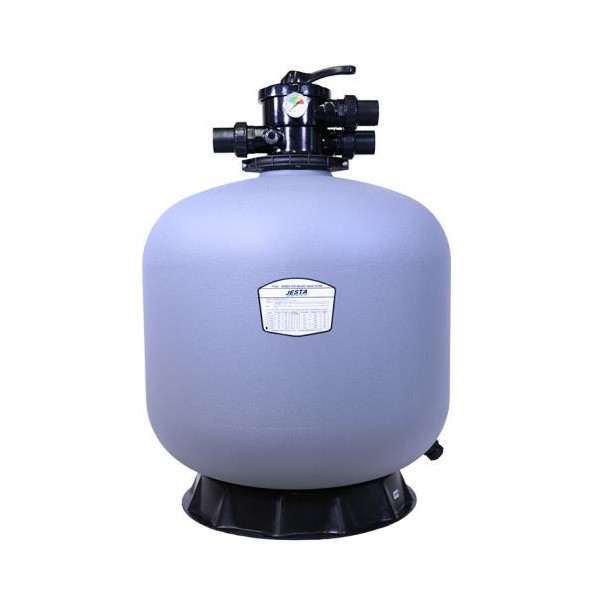 P-DG700 28” Thermo Plastic Top Mount Sand Filter Flow Rate 20.5 m³/h Multiport Valve Size 1.5” Jesta