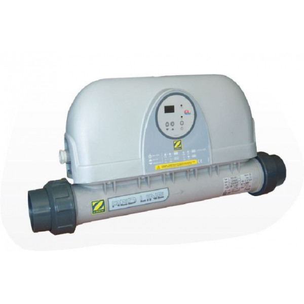 เครื่องทำน้ำอุ่นสระว่ายน้ำ W40RDE9 RED LINE "PLUS" 9 KW Electric Heater Zodiac Zodiac - 1