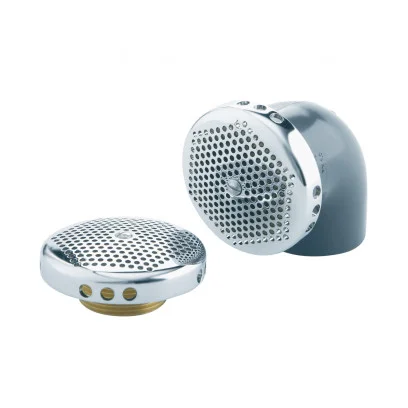 1 1/2” drain chrome-plated bronze front panel to 50mm pipe Astralpool - 1