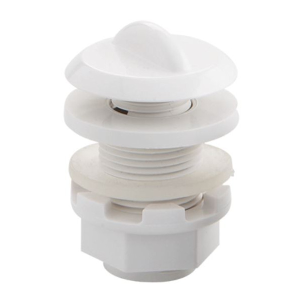 Adjustable air inlet - White plastic front pane Astralpool