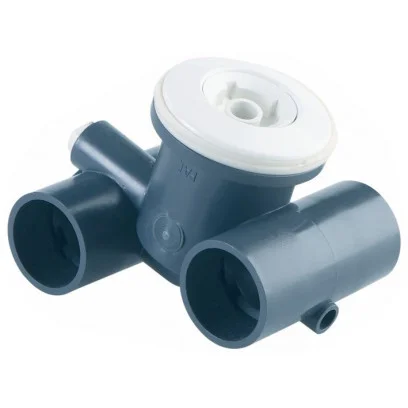 1 1/4” jet with adapter to water return - White plastic front panel (inlet 04100) Astralpool - 1