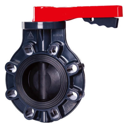 8 Inch UPVC Butterfly Valve ( Handle Type ) Sanking