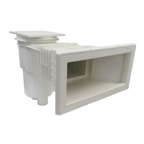 Skimmer 17.5 L with wide mouth opening Square lid สกริมเมอร์ฝาเหลี่ยม ขนาด 17.5 ลิตร, flow 7.5 คิว/ชม Astralpool Astralpool - 1