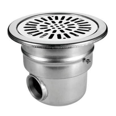 Circular main drain, 2" outlet side connection in S.S.316 - Flow rate 13m3/hAstralpool - 1