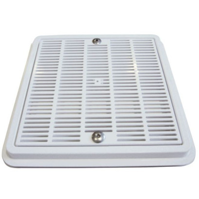 Drain grilles for residential pool 252 x 252 mm (10") in ABS Astralpool