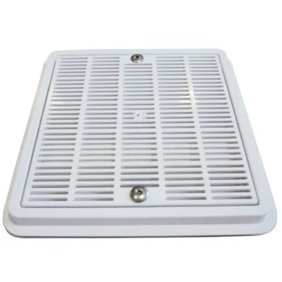 Drain grilles for residential pool 252 x 252 mm (10") in ABS Astralpool - 1