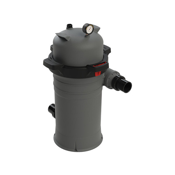 ICF150 Galaxy Single-Element Cartridge Filter 150 Sq.Ft., In & Outlet 2", Filter Area13.94 m 2 , Flowrate 27.3 m 3 /h Emaux