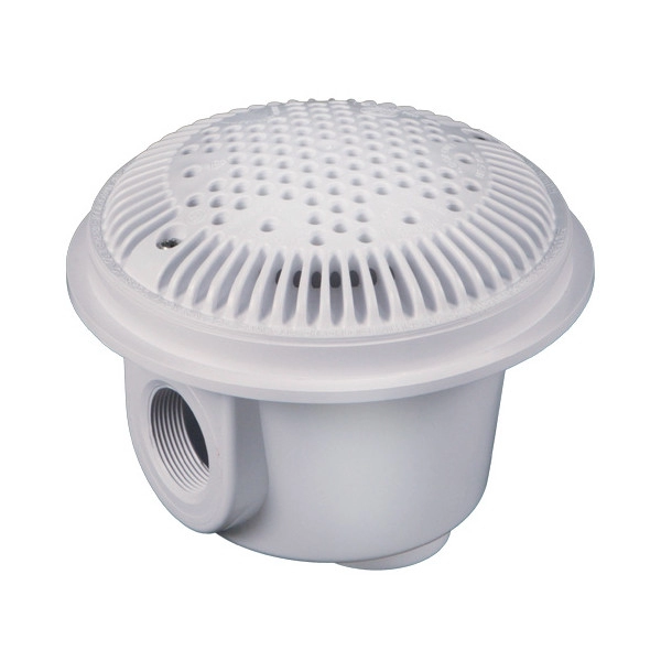 Main Drain Safety 8" - White  PACK 2 PCS  Hayward
