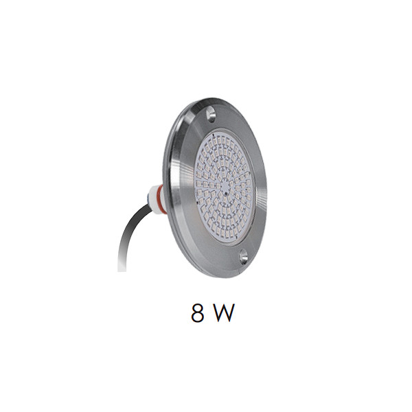 ไฟสระว่ายน้ำ Hotook HTCP-S-S90-B LED 8W Blue Face SS316 AC Or DC12V - Hotook - 2