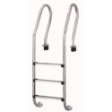 NSF Model Stainless Steel 304 Ladders c/w 3 Plastic Steps Emaux