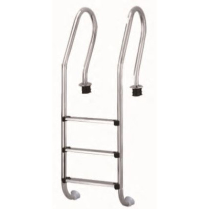 NSF Model Stainless Steel 304 Ladders c/w 3 S.S. Steps Emaux