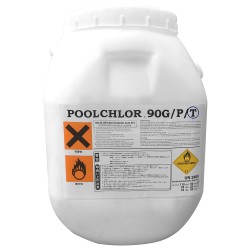 คลอรีนเม็ด 90% 50kg Poolchlo Poolchlor - 1
