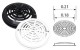 Main drain 8 ” Black (PSF‐10‐B) Pool&Spa - 2
