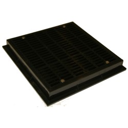 Main&nbsp;drain&nbsp;9x9 ” Black (PSF‐9‐B) - 1