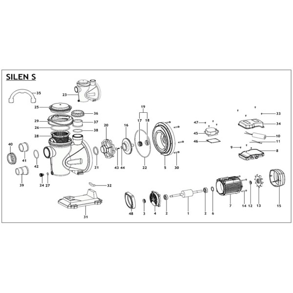 อะไหล่ปั๊ม ESPA SILEN S SERIES ESPA - 1
