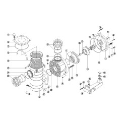 อะไหล่ปั๊ม Hayward HCP3800&4000 - 1