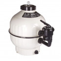 Cantabric Sand Filter Side Mount D600 24" Connection 1-1/2" FlowRate 14 m³/hr with Multiport valve ASTRALPOOL