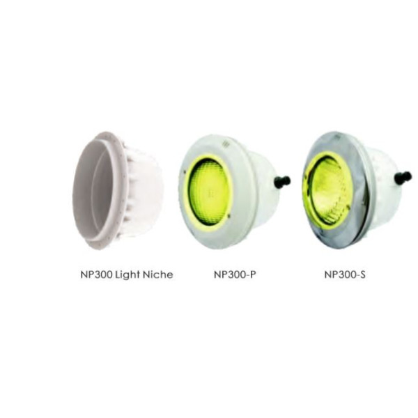EL-NP300 P-252-RGB-LN Plastic Face Ring 20W 12V AC Warm White Light & Niche EMAUX