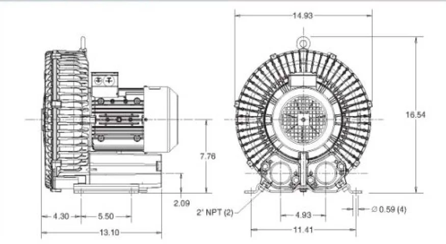 ปั๊มลมhayward 3ba1600
