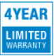 4 Year Limited Warranty