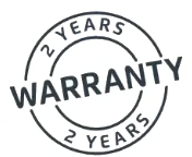 2 Years Warranty