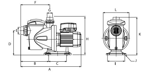 ปั๊มสระว่ายน้ำ ESPA Silen S150 (12)