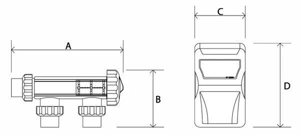 HYDRON VP Series Dimensions