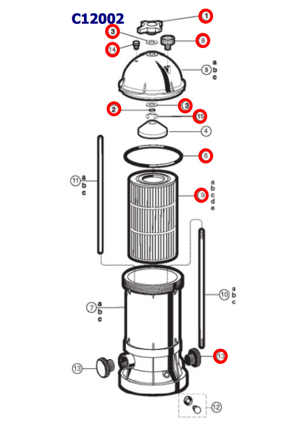 Part Hayward C1200-