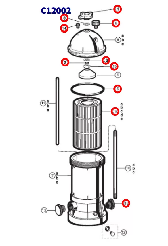 Part Hayward C1200-