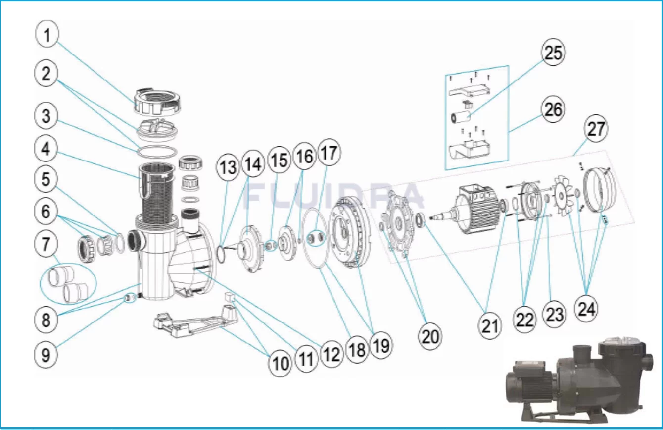 Part Victria Plus Silent Pump