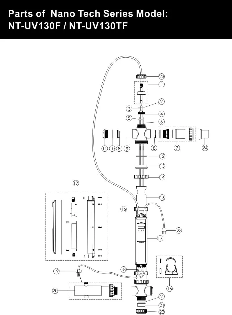 Spare-Parts_-NT-UV130F-NT-UV130TF-Nano-Tech-UV-C-Disinfection-System