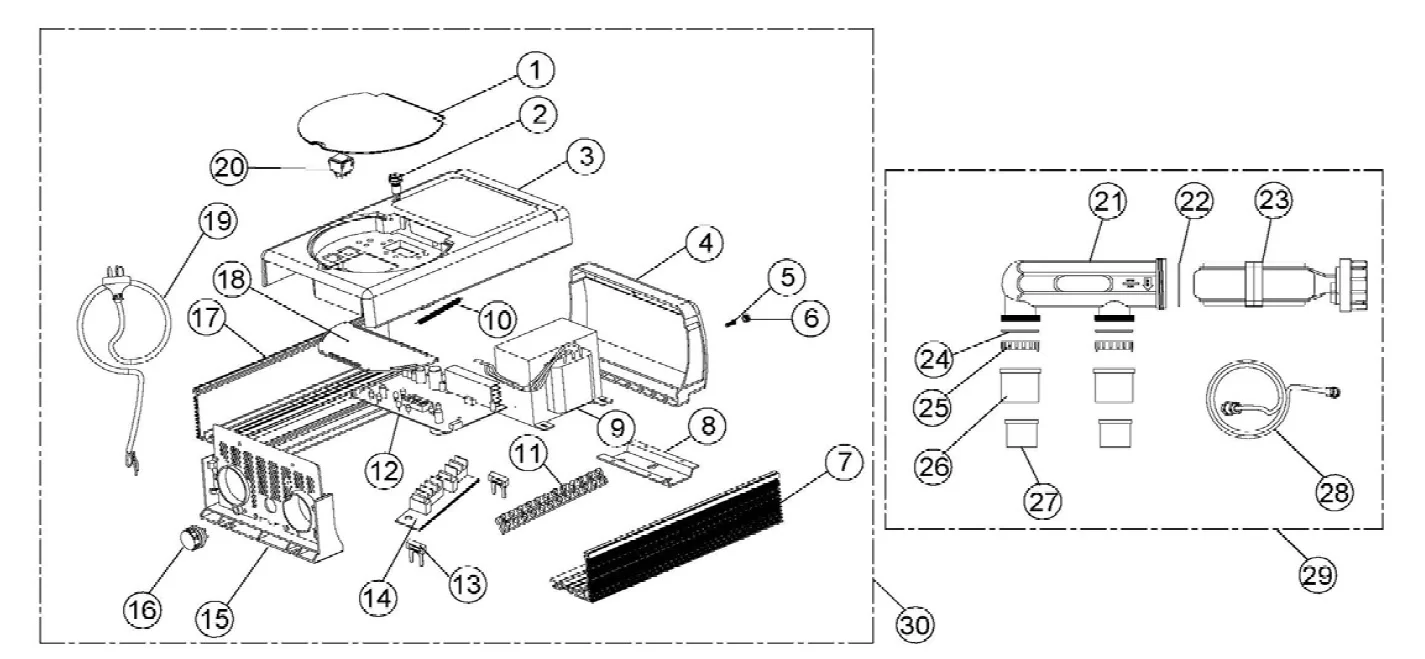 Sparpart Emaux SSC50E