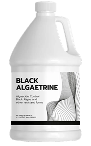 ขวดผลิตภัณฑ์กำจัดตะไคร่ดำ BLACK ALGAETRINE