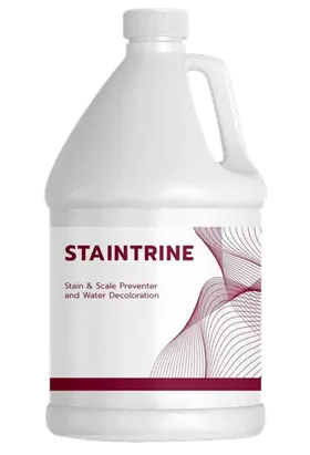 ขวดผลิตภัณฑ์ STAINTIRNE ป้องกันและขจัดคราบตะกรัน