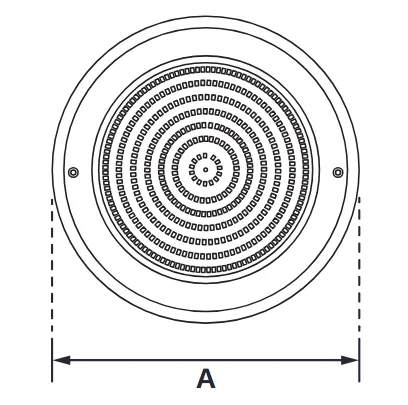 Dimension Diagram Top View